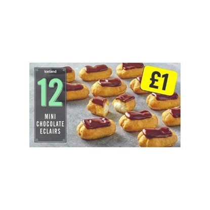 Picture of ICELAND 12PK MINI ECLAIRS